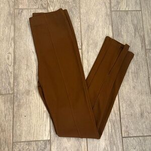 Y2K Style H&M Brown Ribbed Pants